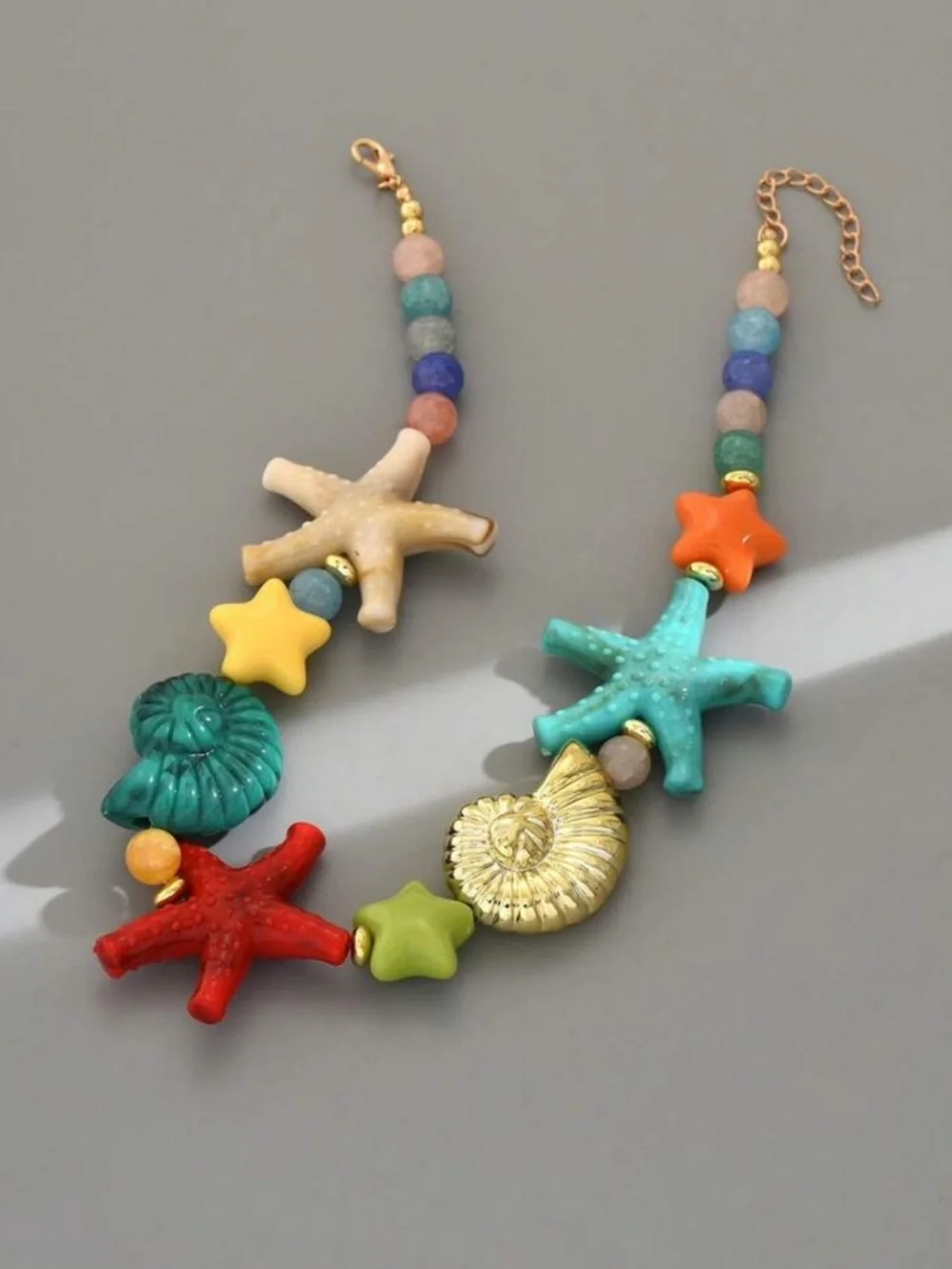 Starfish necklace N2133 - Picture 3 of 9